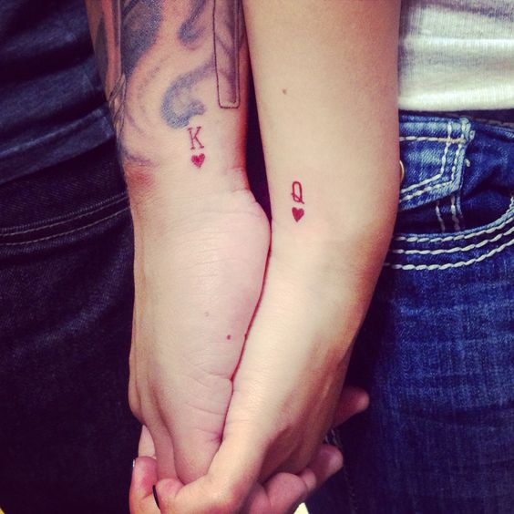 para parejas 5 - Tatuajes minimalistas