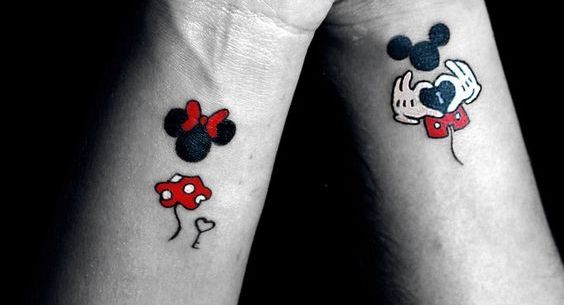 para parejas 6 - Tatuajes minimalistas