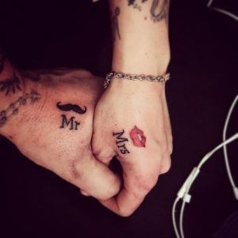 para parejas 9 - Tatuajes en las manos
