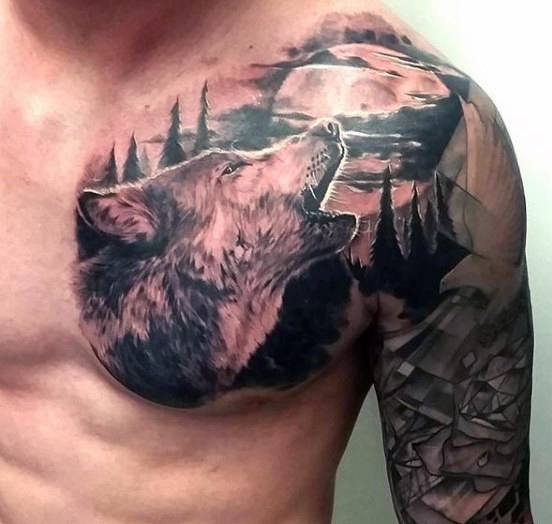 significado de lobo tatuaje 1 - tatuajes de lobos