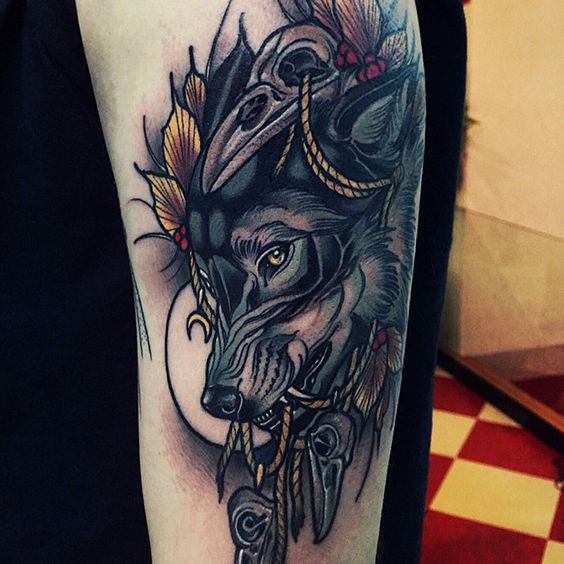 significado del tatuaje de lobo - tatuajes de lobos