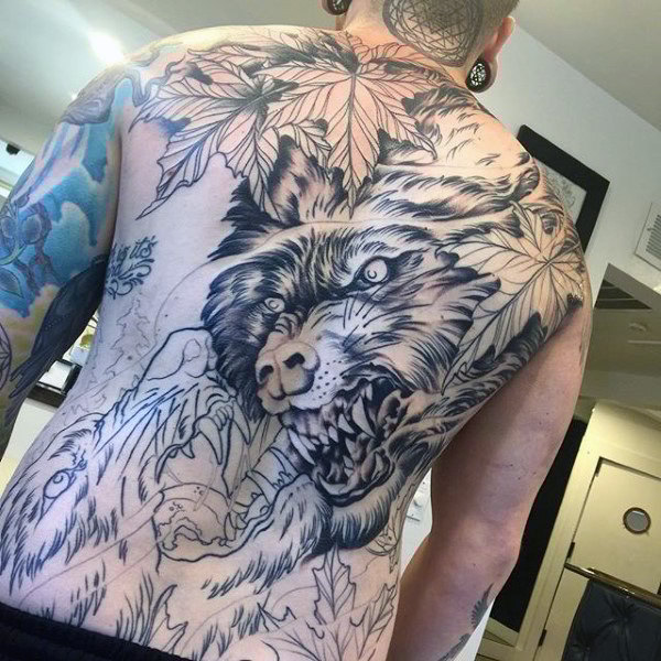 tattoo lobo salvaje significados 3 - tatuajes de lobos