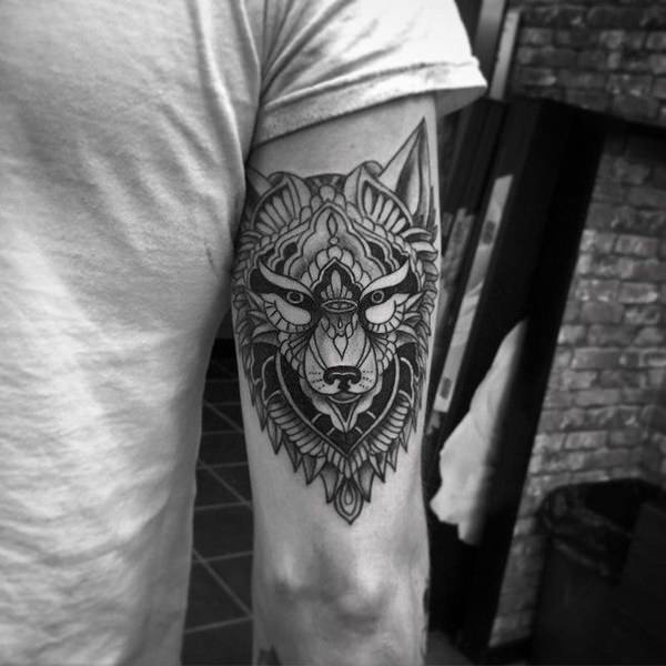 tatuajes de un lobo 6 - tatuajes de lobos