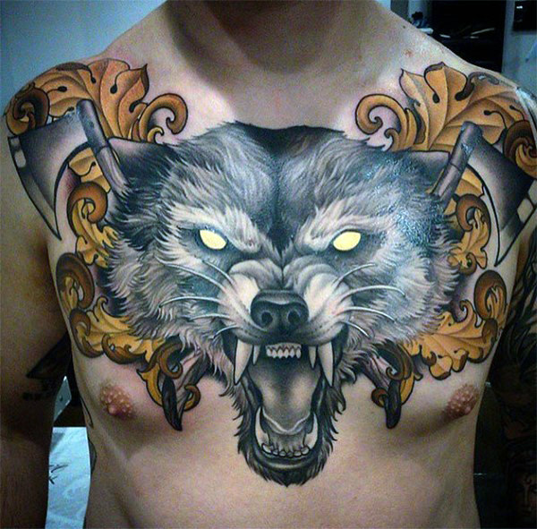 tatuajes lobos feroces significado 1 - tatuajes de lobos