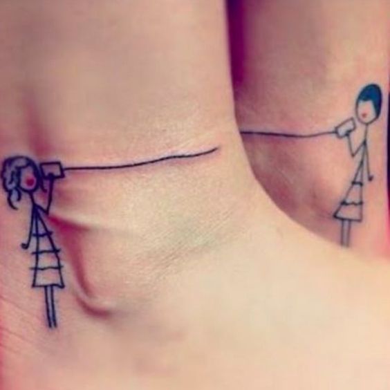 amigas hermanas 2 - Tatuajes para amigas