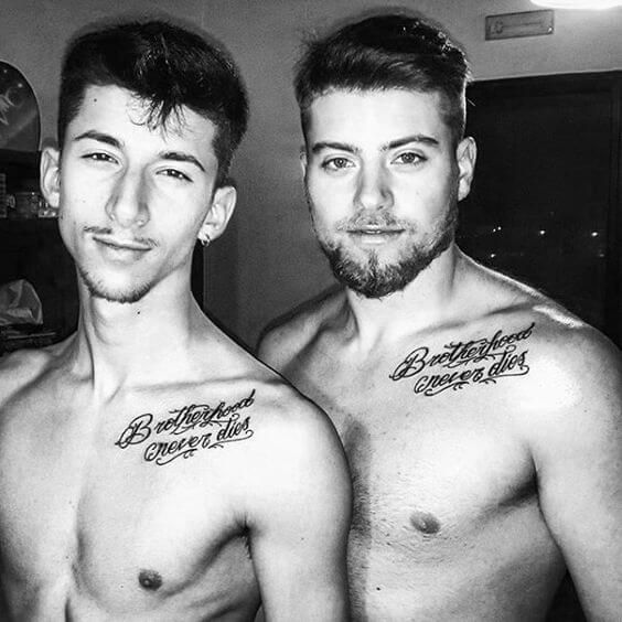 64 Ideas de Tatuajes para Amigas - Tatuajes Geniales amigos hombres 4 - Tatuajes para amigas