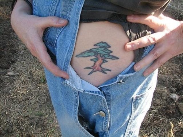 arboles a color 3 - tatuajes de árboles