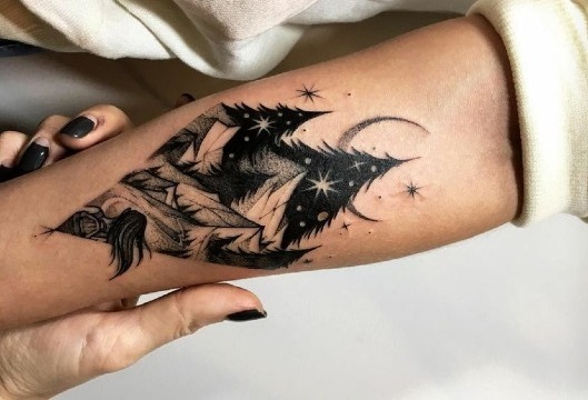 arboles en el brazo 6 - tatuajes de árboles