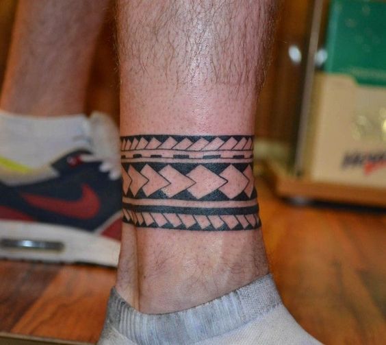 brazaletes en el tobillo 7 - Tatuajes en el tobillo