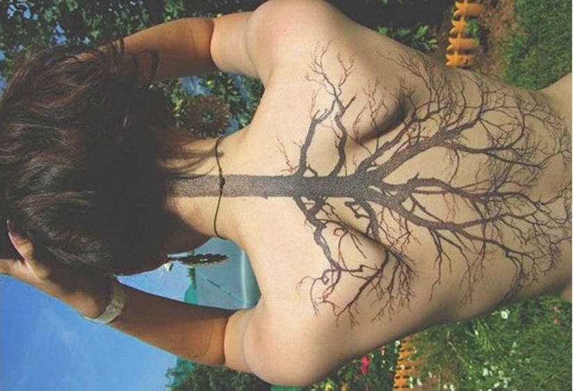 con raices 5 - tatuajes de árboles