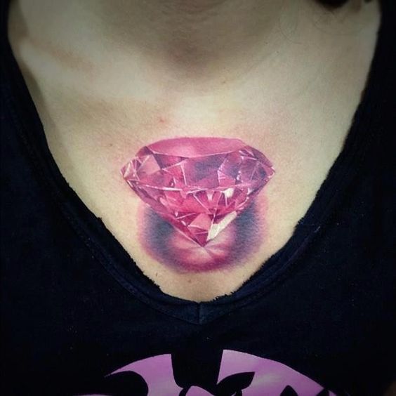 diamantes 3d 1 - Tatuajes de diamantes