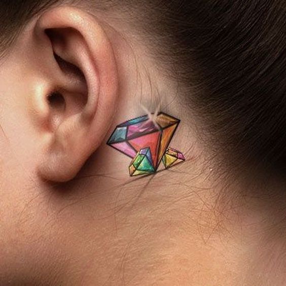 diamantes 3d 2 - Tatuajes de diamantes