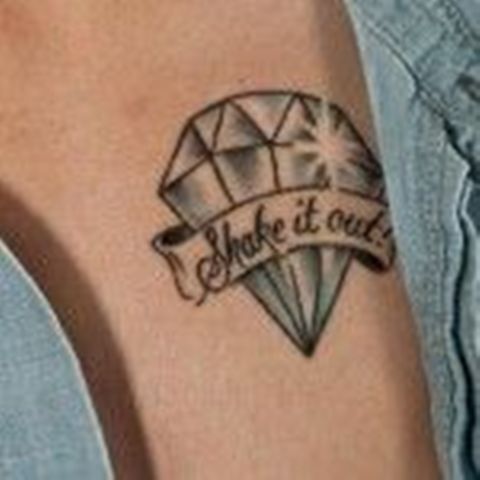 diamantes con frases 3 - Tatuajes de diamantes