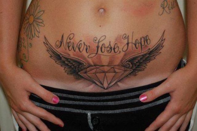 diamantes con frases 5 - Tatuajes de diamantes