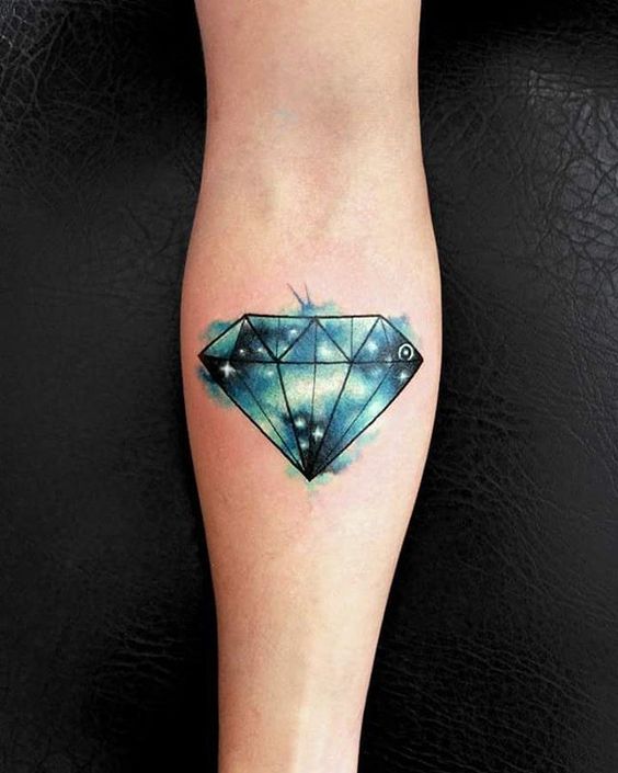 diamantes en colores 3 - Tatuajes de diamantes