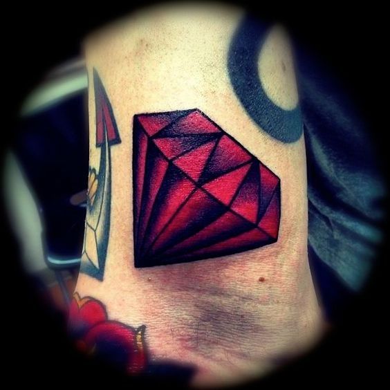 diamantes en colores 4 - Tatuajes de diamantes