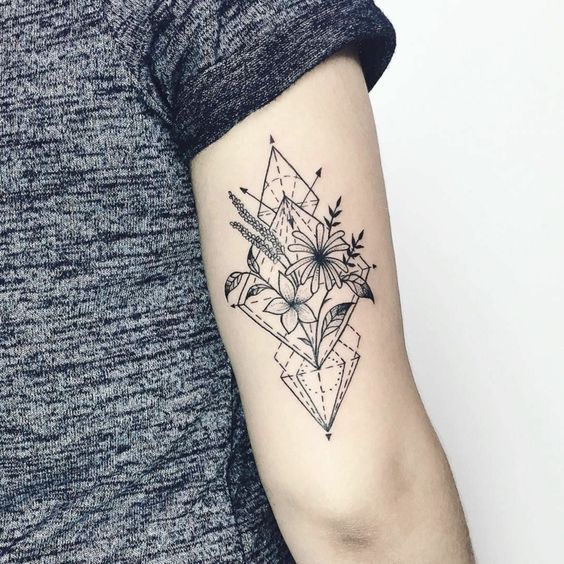 diamantes en el brazo 4 - Tatuajes de diamantes