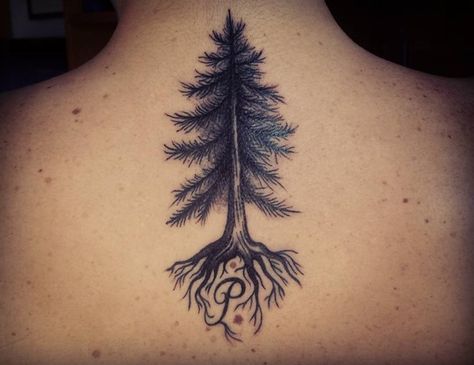 en la espalda 4 - tatuajes de árboles