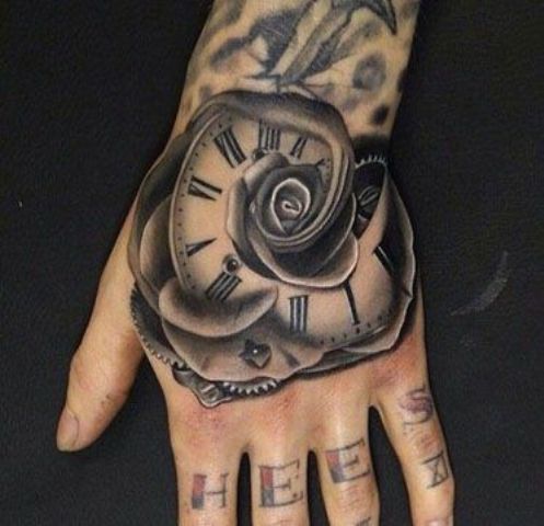 en la mano para hombres 3 - tatuajes en la mano