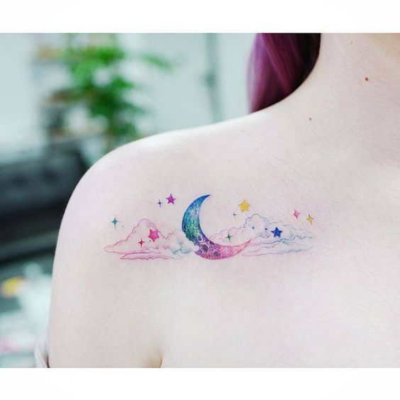 en sitios originales 4 - tatuajes de luna