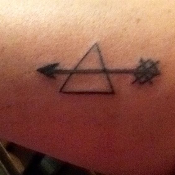 flechas con triangulos 2 - tatuajes de flechas
