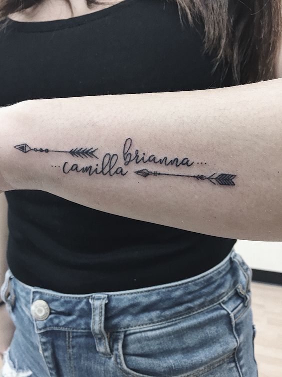 flechas para mujeres 4 - tatuajes de flechas