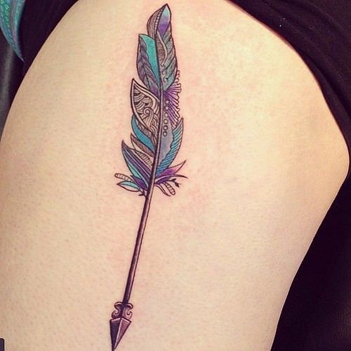 flechas para mujeres 6 - tatuajes de flechas