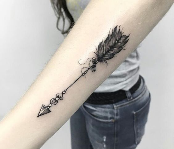 flechas para mujeres 7 - tatuajes de flechas