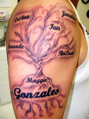 genealogico 4 - tatuajes de árboles