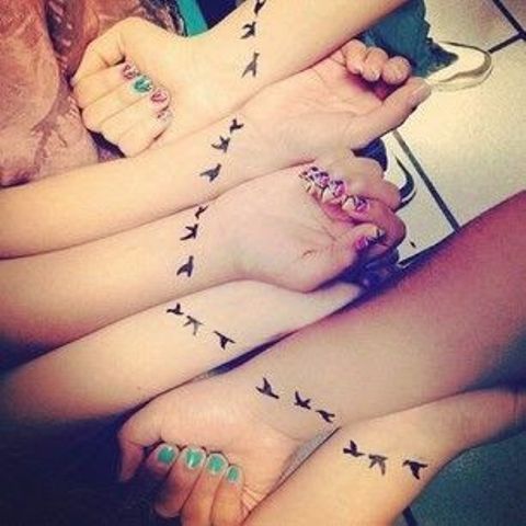 hermanas originales 3 - tatuajes para hermanas