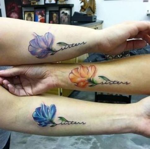 hermanas originales 4 - tatuajes para hermanas