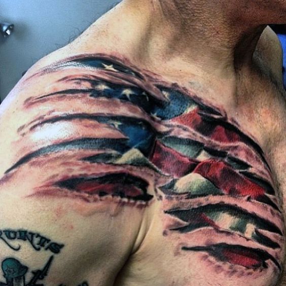 hombro para hombres 1 - Tatuajes en el hombro