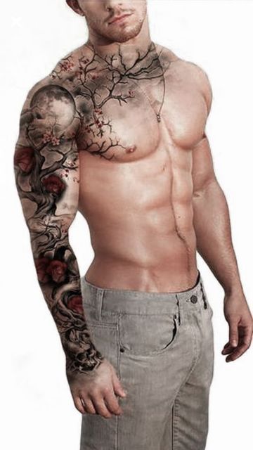 hombro y brazo 1 - Tatuajes en el hombro