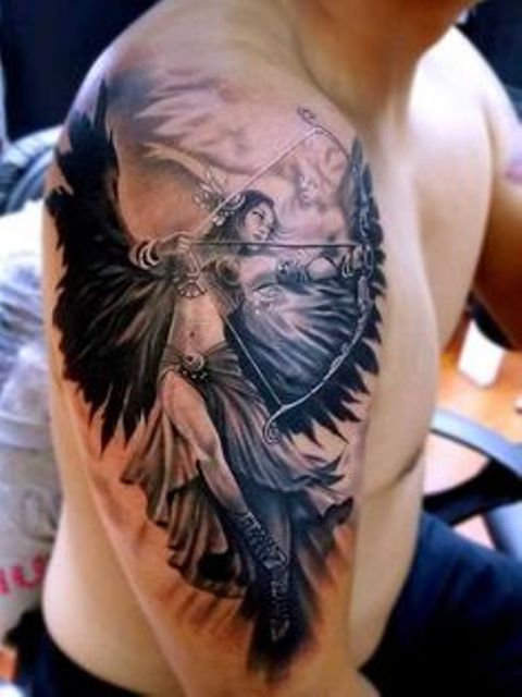 hombro y brazo 5 - Tatuajes en el hombro