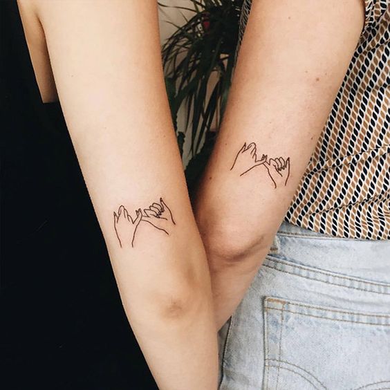 mejores amigas 1 - Tatuajes para amigas
