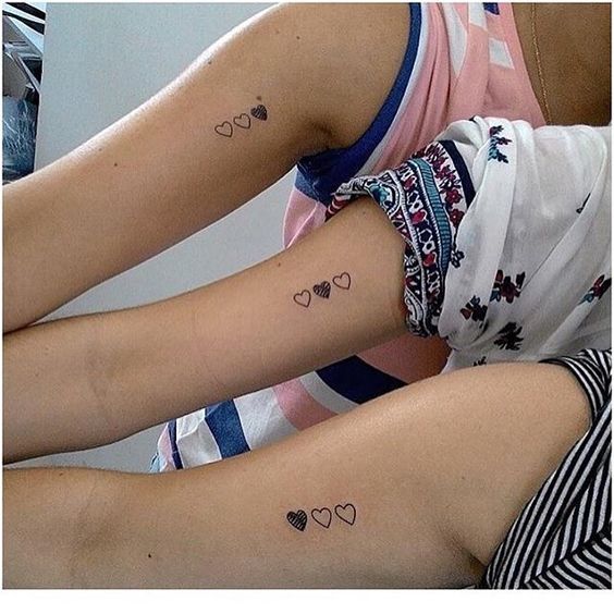 para 3 amigas 6 - Tatuajes para amigas