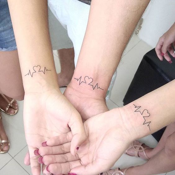 para 3 amigas - Tatuajes para amigas