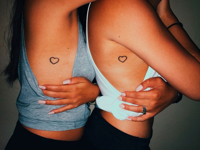 para amigas chiquitos 6 - Tatuajes para amigas