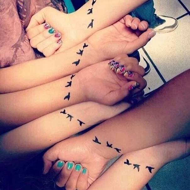 para hacerse con amigas 1 - Tatuajes para amigas