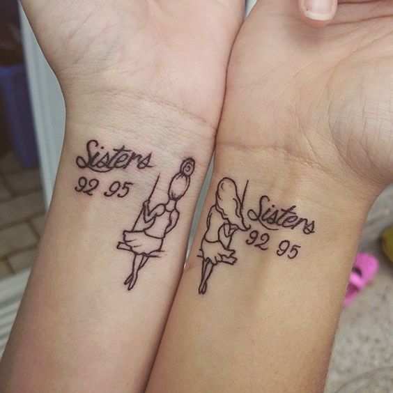 para hermanas 3 - tatuajes para hermanas