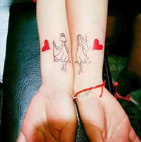 para hermanas 6 - tatuajes para hermanas