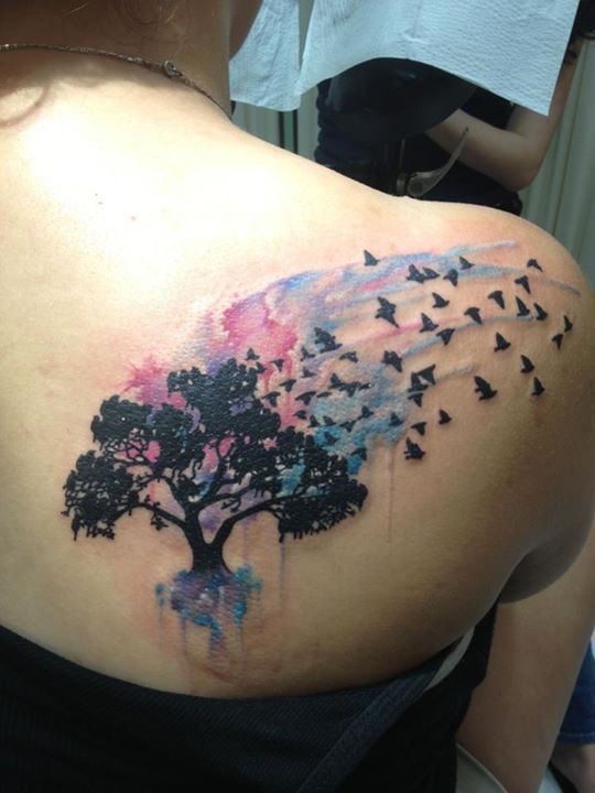 para mujeres 4 - tatuajes de árboles