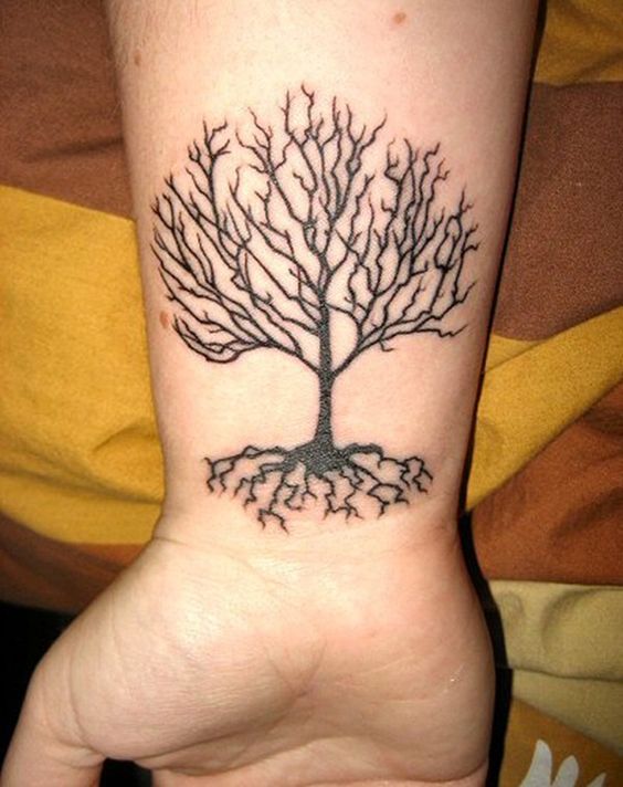 secos o muertos 3 - tatuajes de árboles