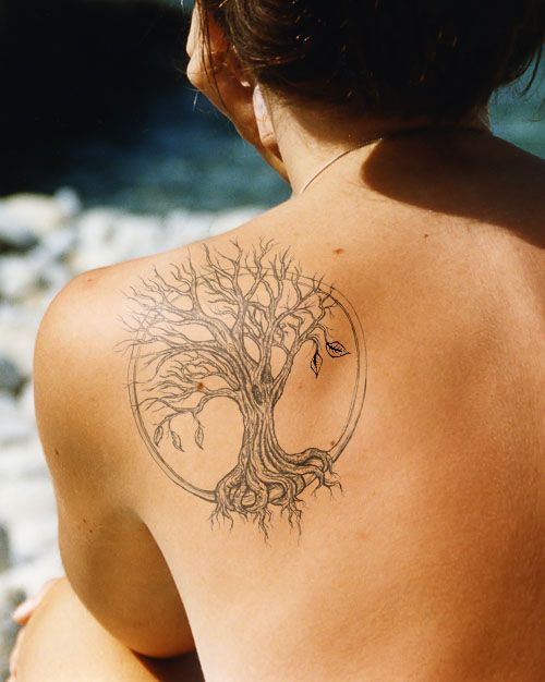 secos o muertos 6 - tatuajes de árboles
