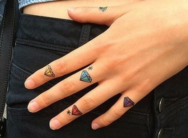 tatuajes d diamantes 2 - Tatuajes de diamantes