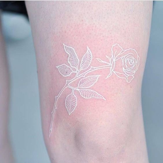 tinta blanca 4 - tatuajes de tinta blanca
