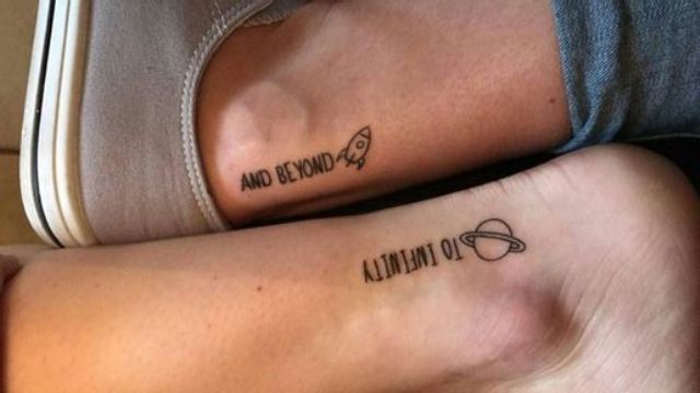 tobillo para parejas 4 - Tatuajes en el tobillo