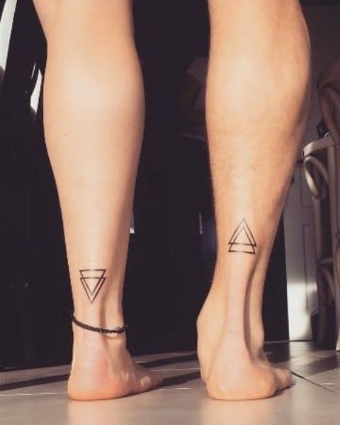 tobillo para parejas 8 - Tatuajes en el tobillo