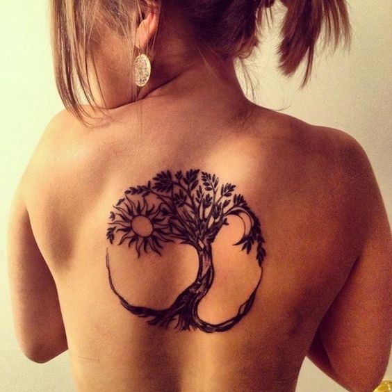 arbol de la vida celta 2 - tatuajes de árbol de la vida