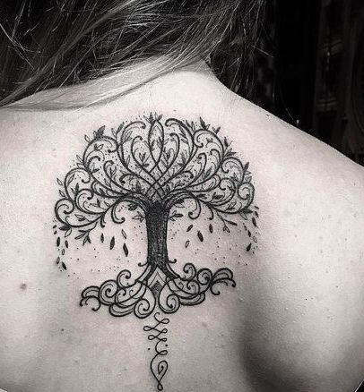 arbol de la vida celta 3 - tatuajes de árbol de la vida